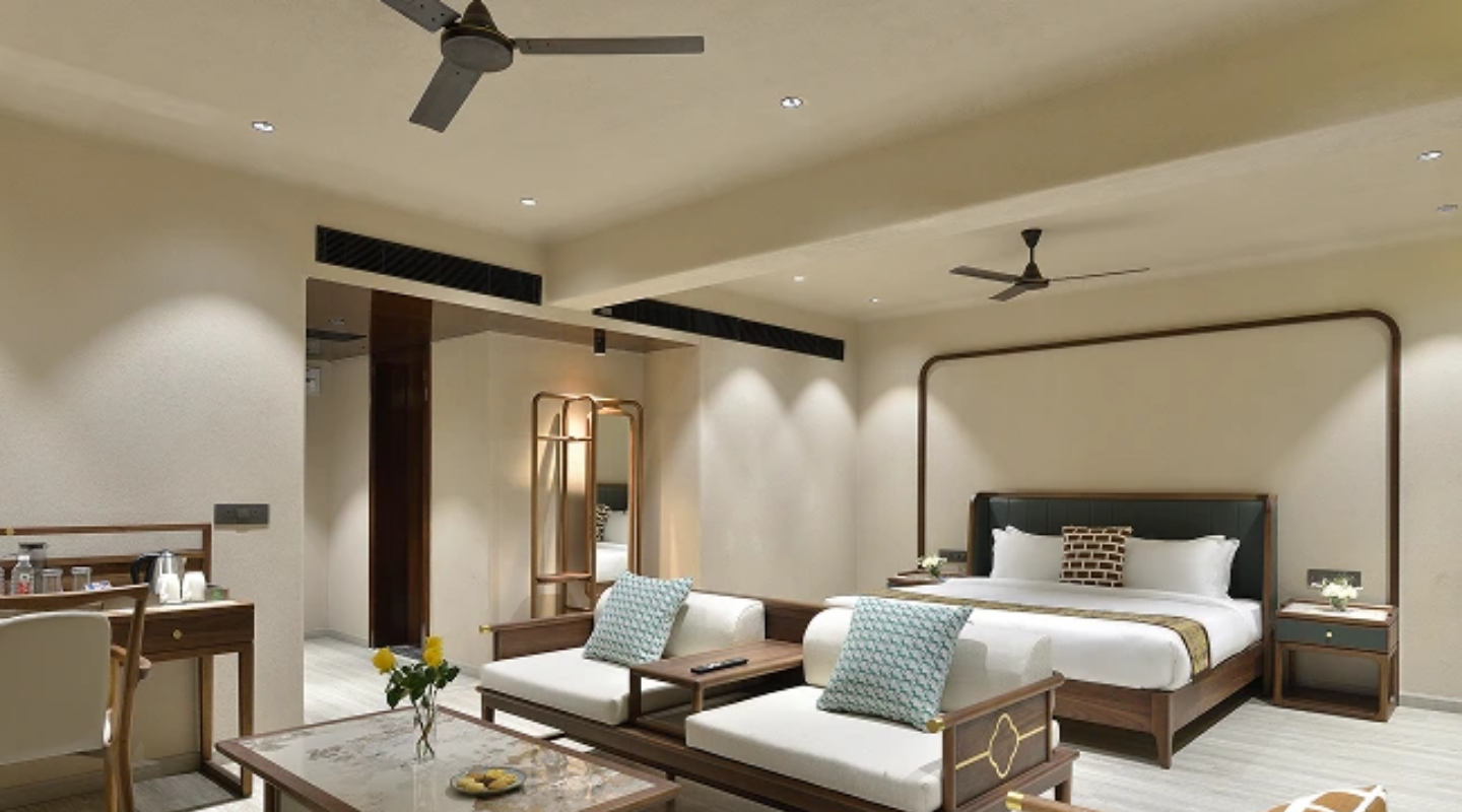 Comfortable rooms at one of the best hotels in Daman