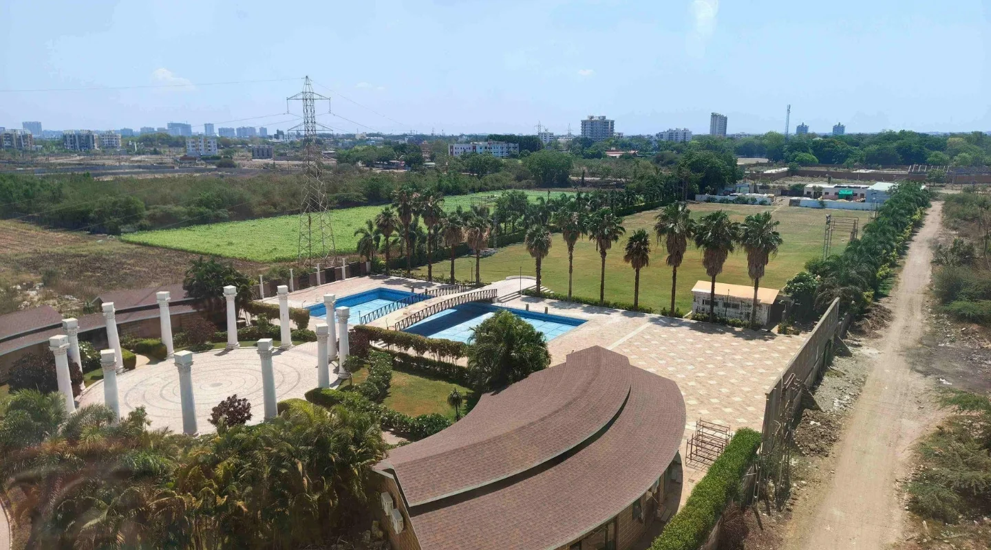 Diamond Lawn wedding venue at Treat Resort Rajkot