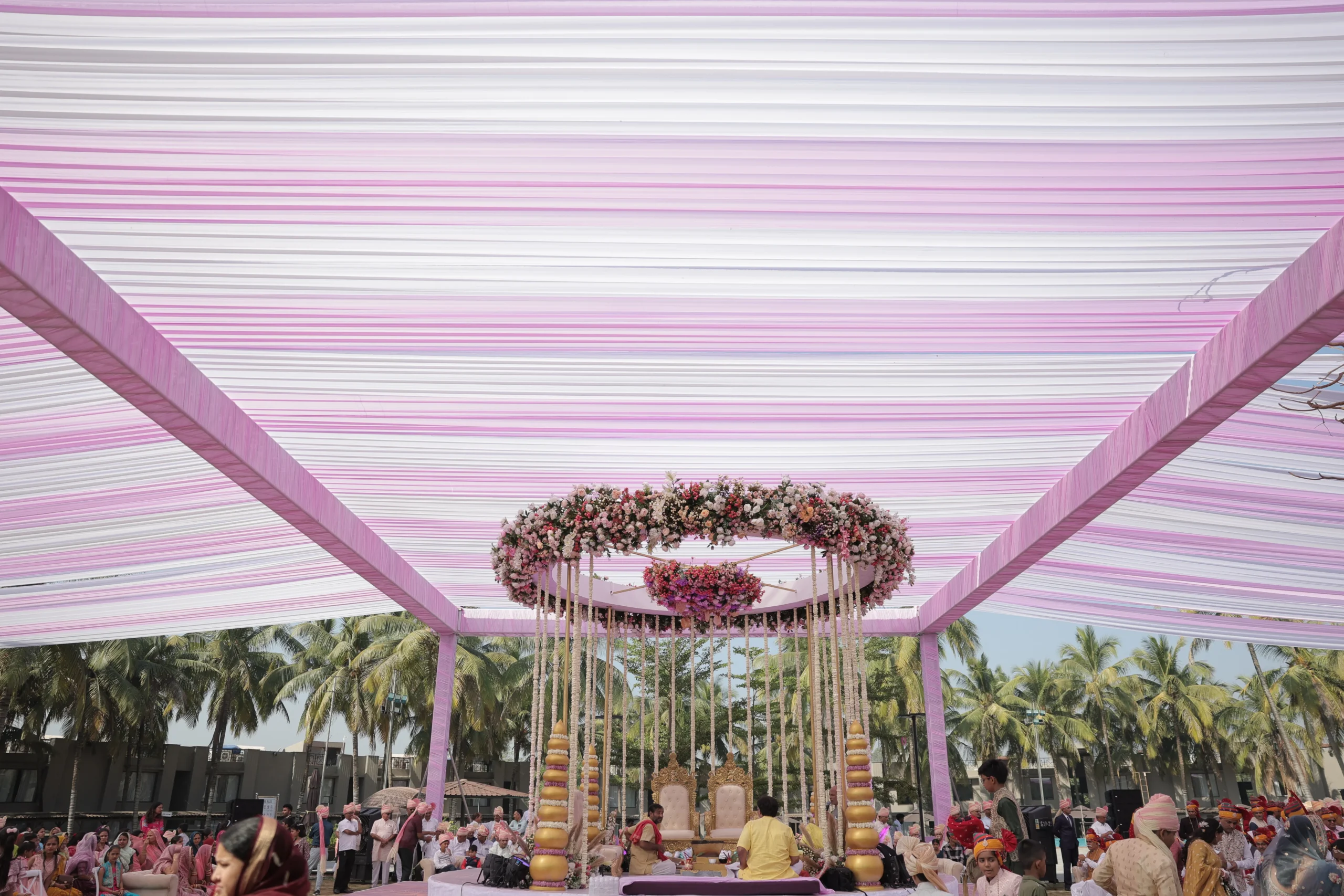 Wedding functions and celebrations at DGV Resort by Treat